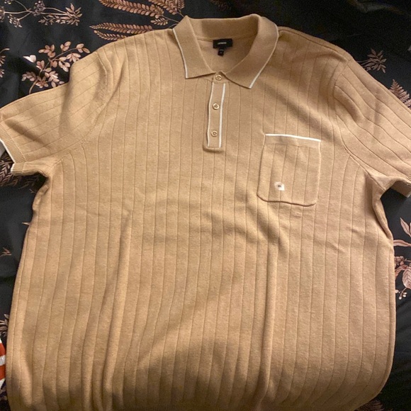 Express half sleeve knit polo; new and unused but no tags - Picture 1 of 1